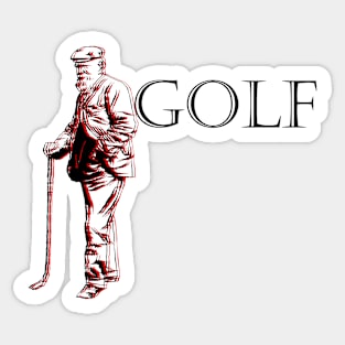 golf club Sticker